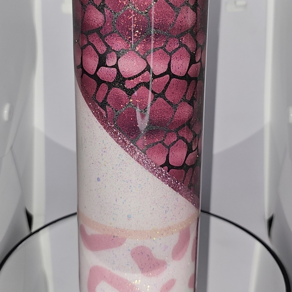 Beautiful Handmade "Hide your Crazy" Tumbler!! - Picture 3 of 6